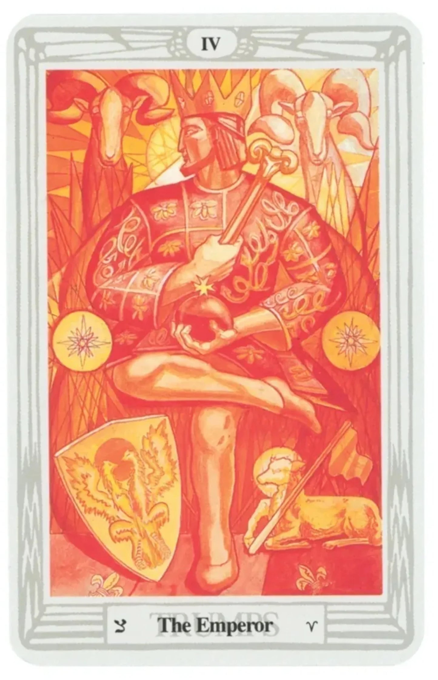 Thoth Tarot Deck Large, Book 1 (Deluxe Edition) (Paperback)