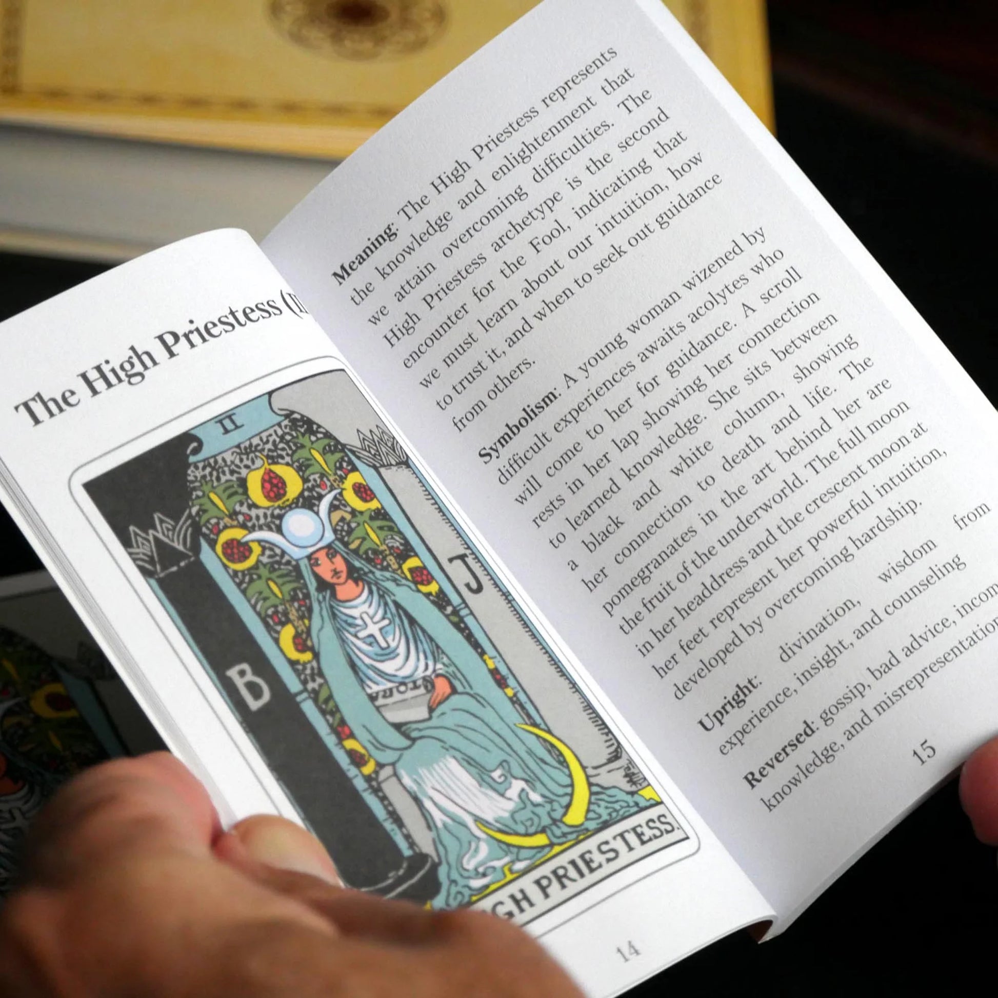 The Original Tarot Cards Deck with Guide Book for Beginners, Alternative to Rider Waite Smith