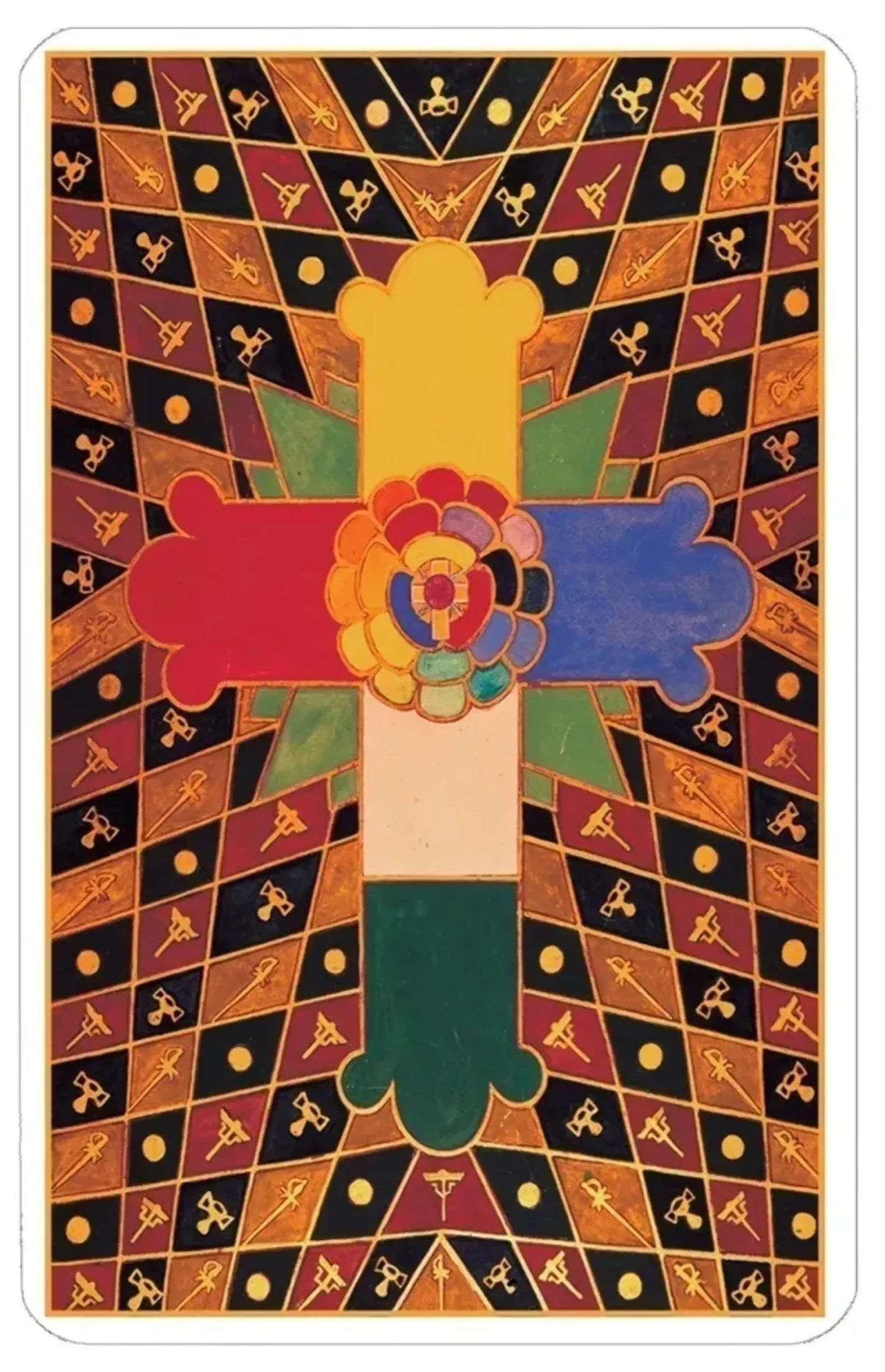 Thoth Tarot Deck Large, Book 1 (Deluxe Edition) (Paperback)