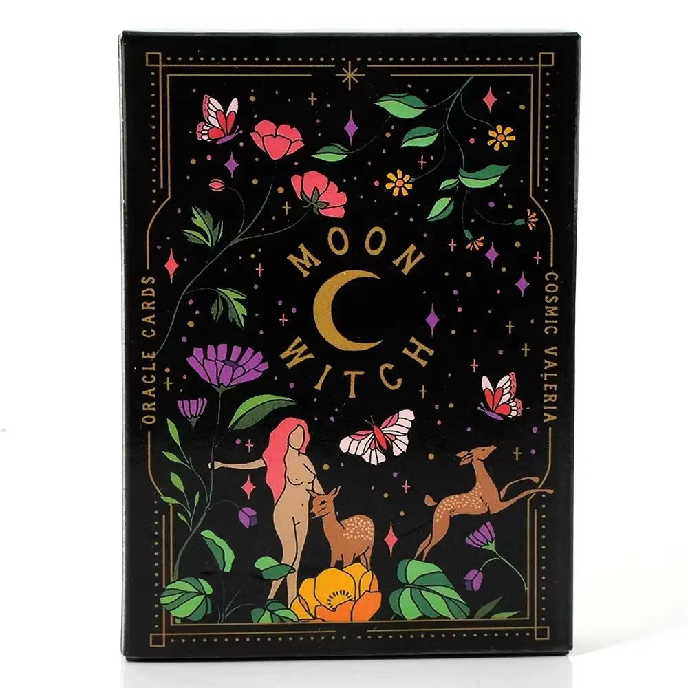 11*6.5Cm Moon Witch Oracle Cards Fortune-Telling Prophecy Tarot Deck