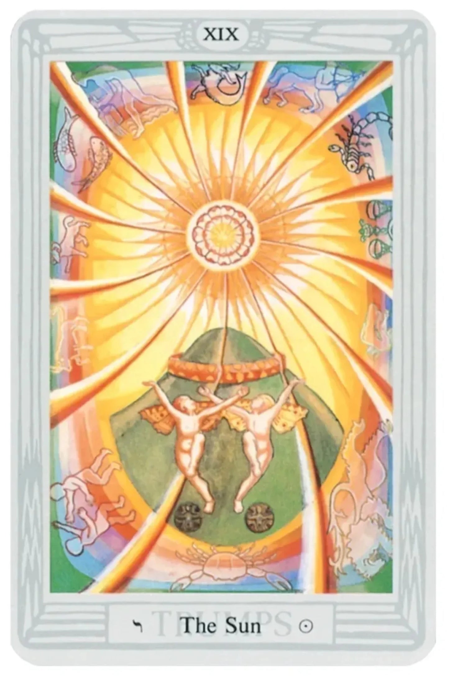 Thoth Tarot Deck Large, Book 1 (Deluxe Edition) (Paperback)