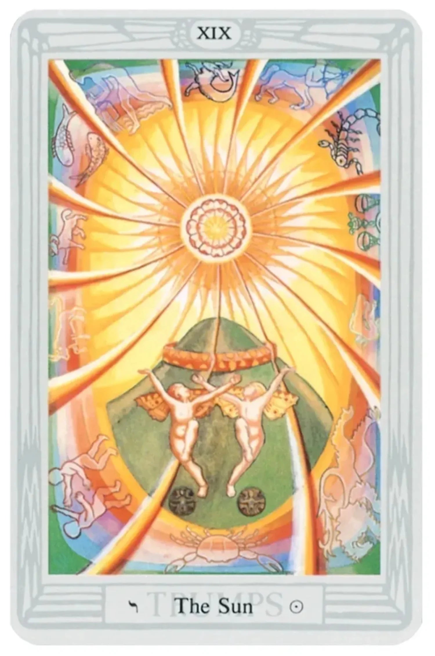 Thoth Tarot Deck Large, Book 1 (Deluxe Edition) (Paperback)