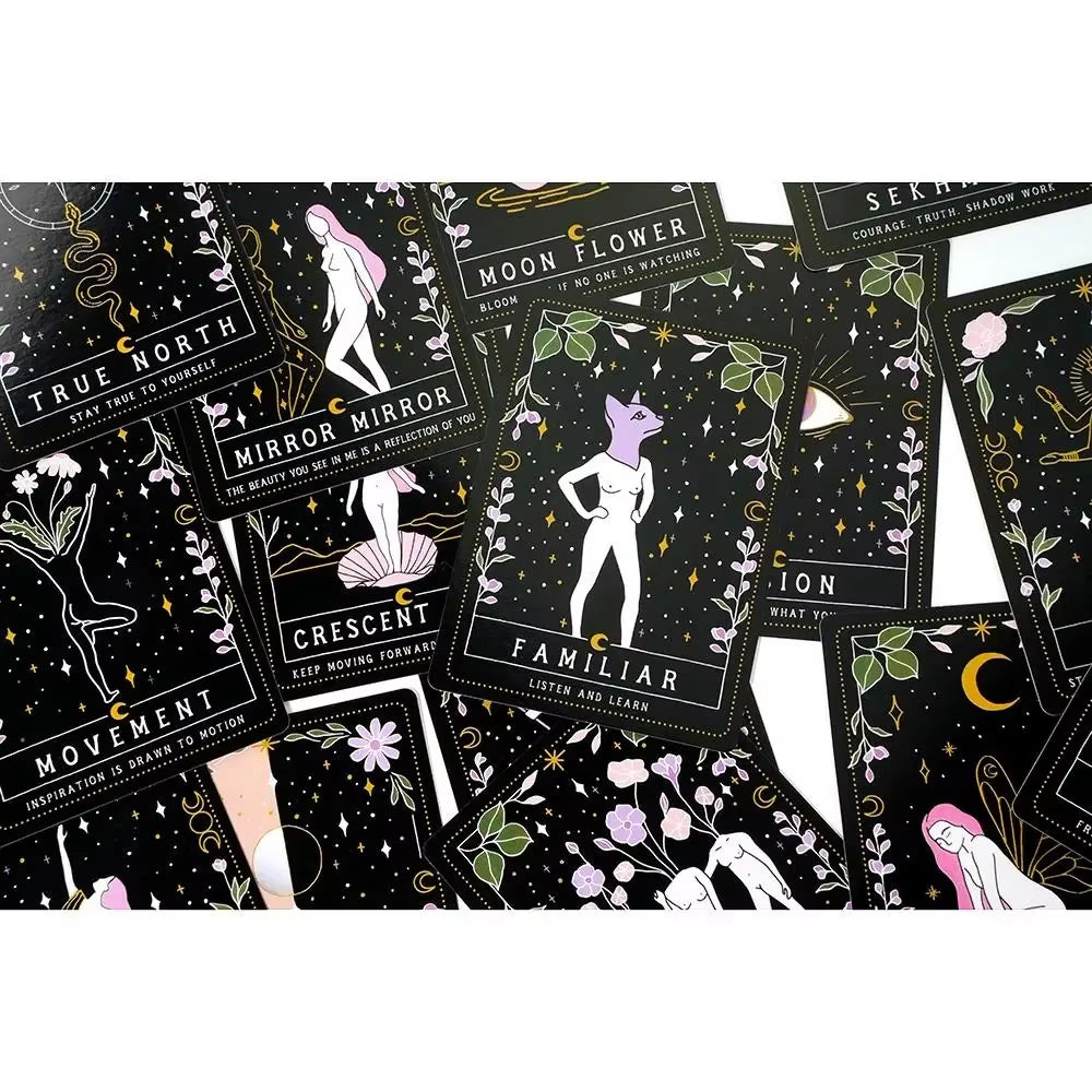 11*6.5Cm Moon Witch Oracle Cards Fortune-Telling Prophecy Tarot Deck