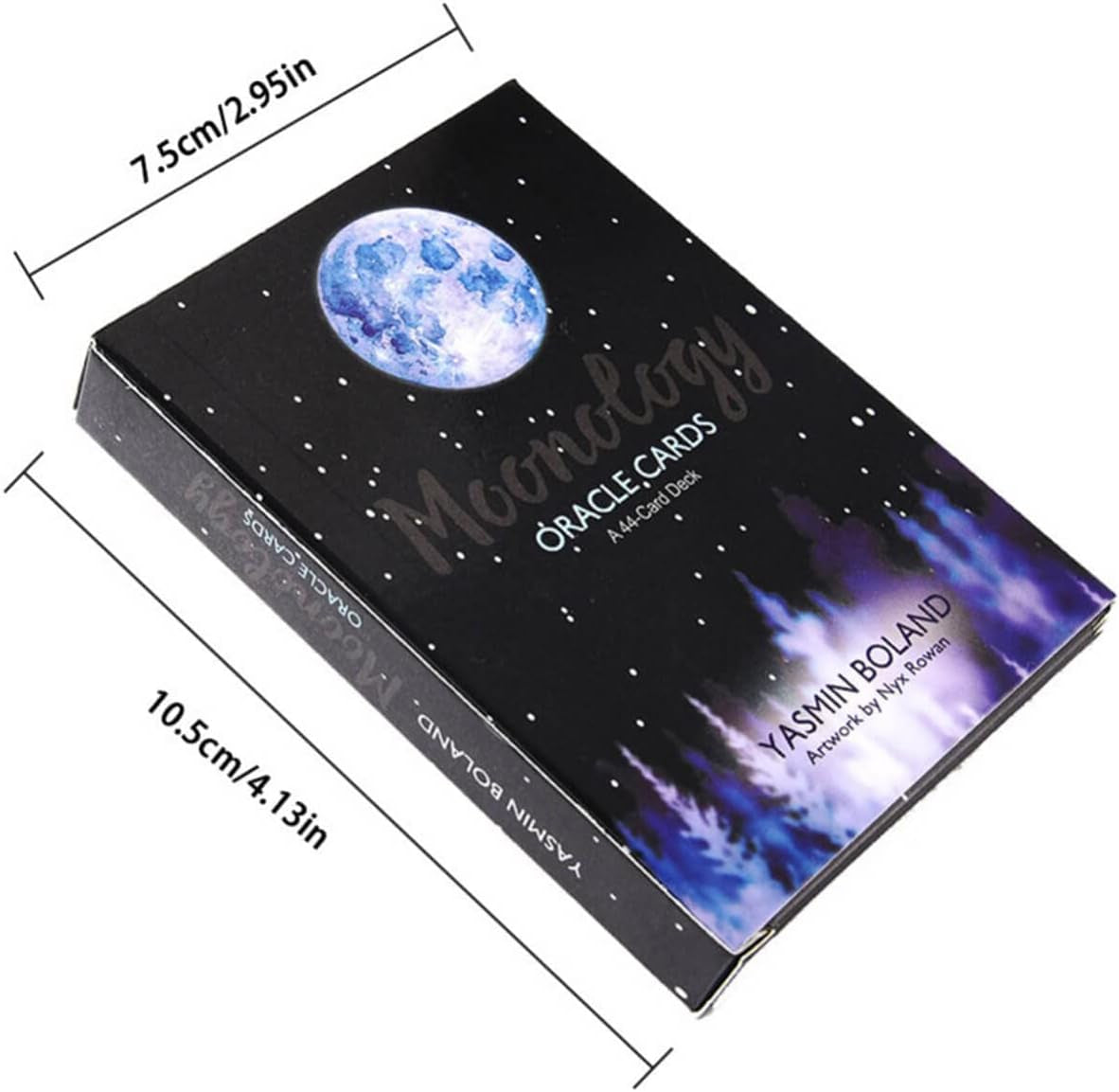 Moon Oracle Tarot Cards Deck, a 44-Card Deck, Fortune Telling Cards Decks,Fortune Telling Game for Beginners